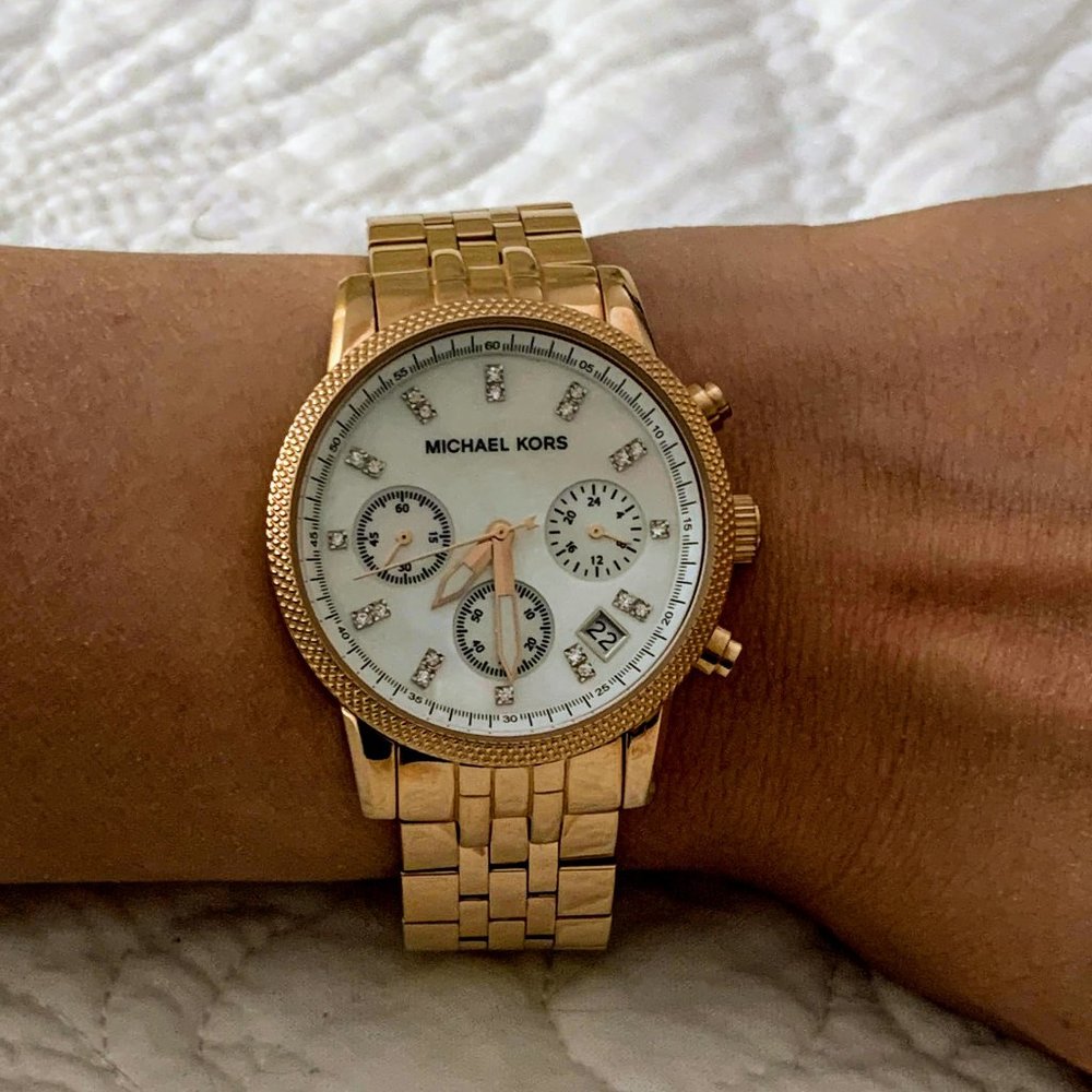 Michael Kors Ritz MK5026 Watch in Rose Gold